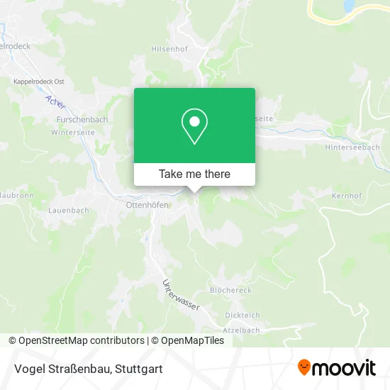 Карта Vogel Straßenbau