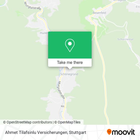 Ahmet Tilafsinlu Versicherungen map