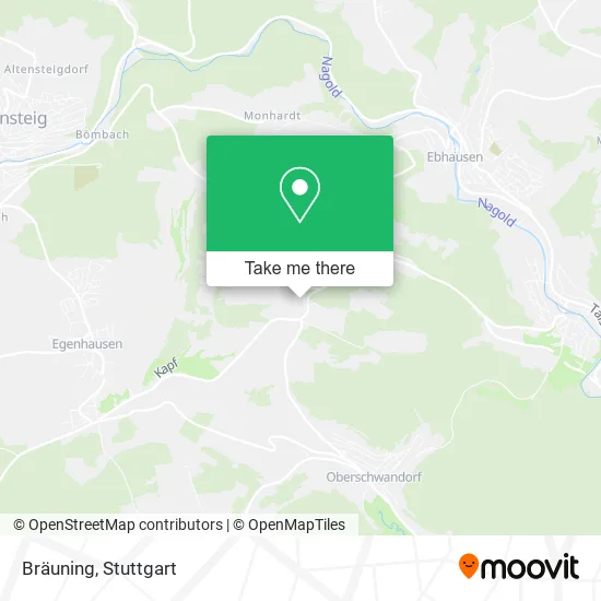 Карта Bräuning