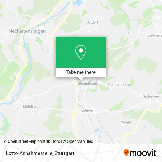 Lotto-Annahmestelle map