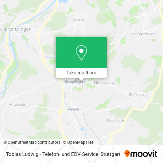 Tobias Ludwig - Telefon- und EDV-Service map