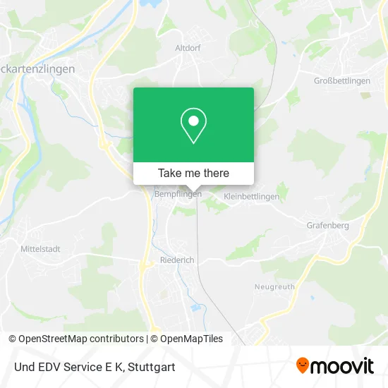 Карта Und EDV Service E K