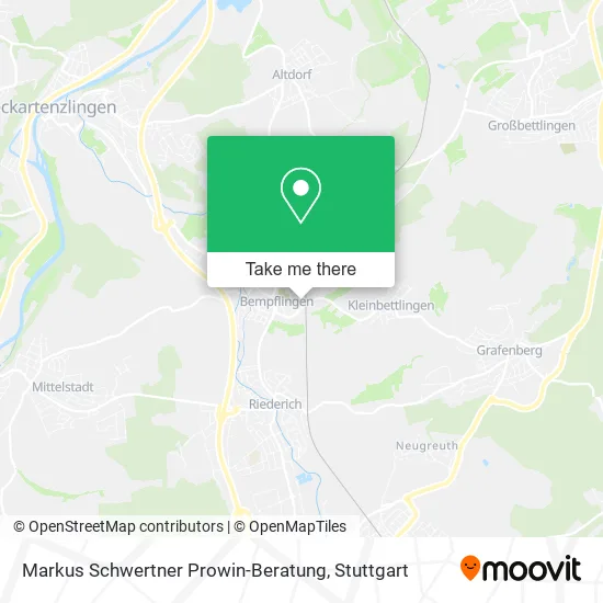 Карта Markus Schwertner Prowin-Beratung