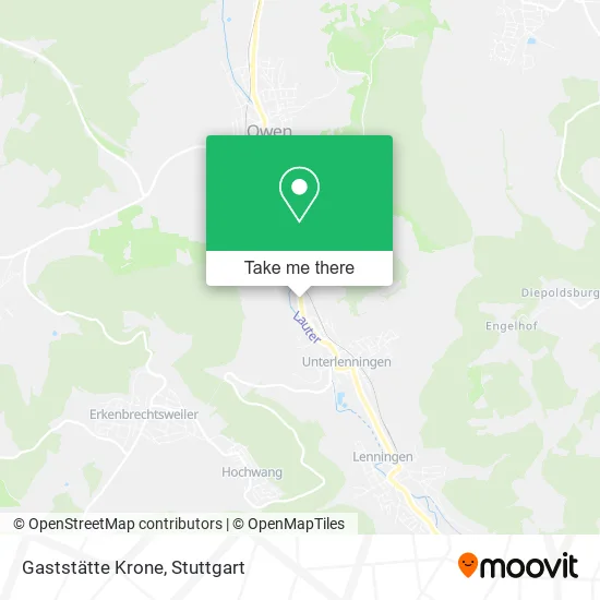 Карта Gaststätte Krone