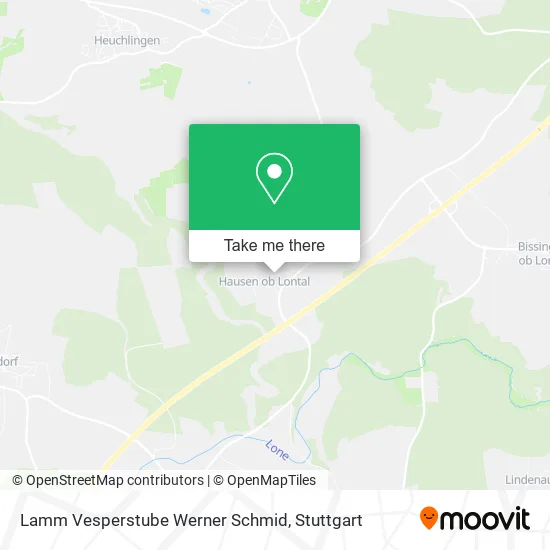 Карта Lamm Vesperstube Werner Schmid