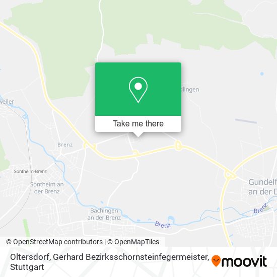 Oltersdorf, Gerhard Bezirksschornsteinfegermeister map