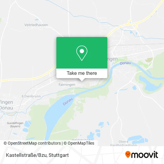 Карта Kastellstraße/Bzu