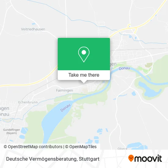 Карта Deutsche Vermögensberatung