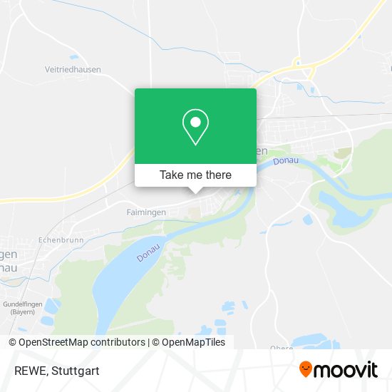 REWE map