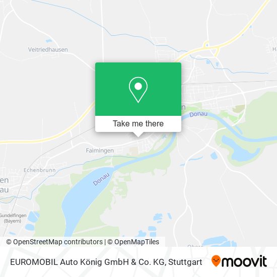 EUROMOBIL Auto König GmbH & Co. KG map