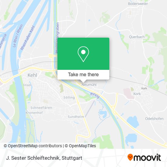 Карта J. Sester Schleiftechnik