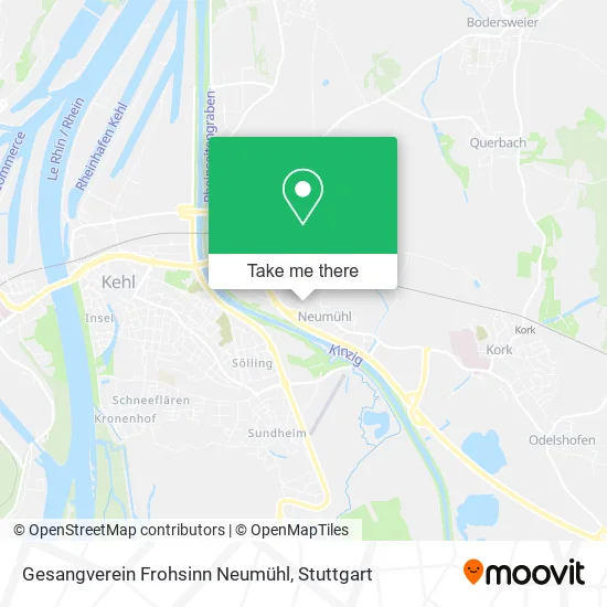 Карта Gesangverein Frohsinn Neumühl