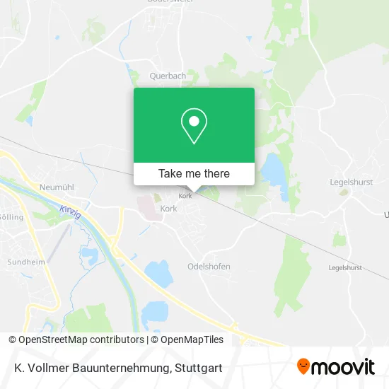 Карта K. Vollmer Bauunternehmung