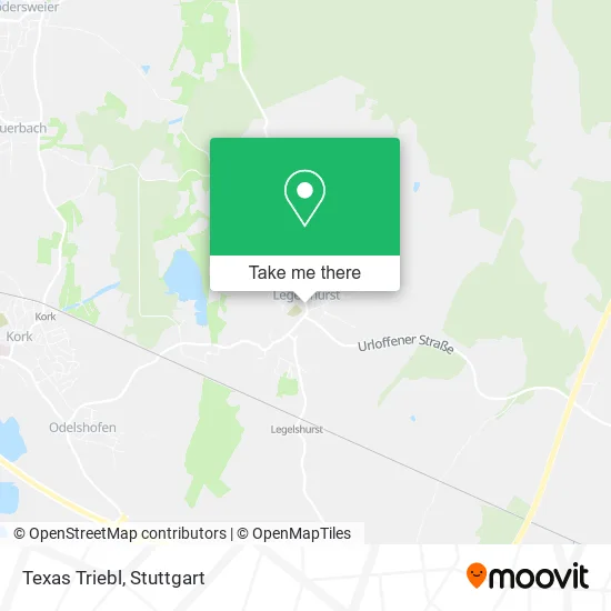 Карта Texas Triebl