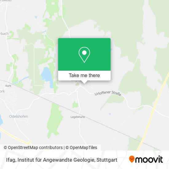 Ifag, Institut für Angewandte Geologie map