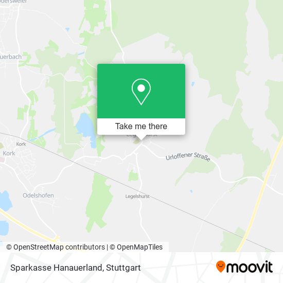 Sparkasse Hanauerland map