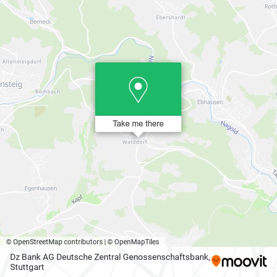 Dz Bank AG Deutsche Zentral Genossenschaftsbank map