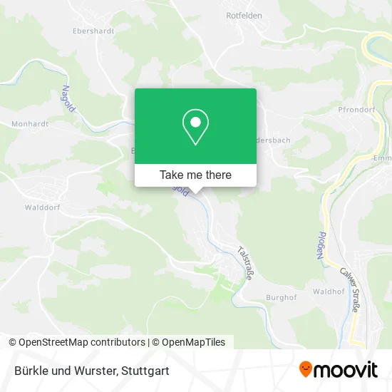 Карта Bürkle und Wurster