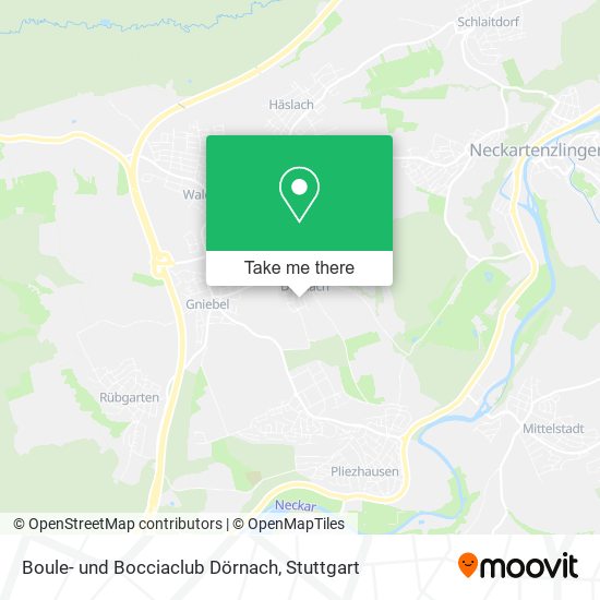 Boule- und Bocciaclub Dörnach map