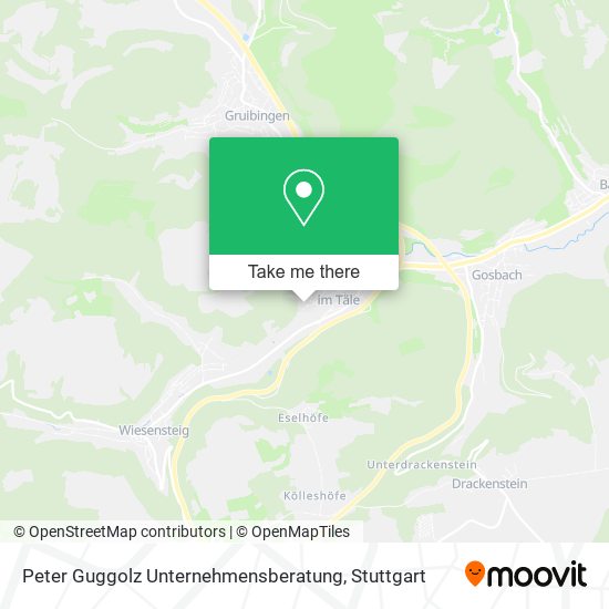 Peter Guggolz Unternehmensberatung map