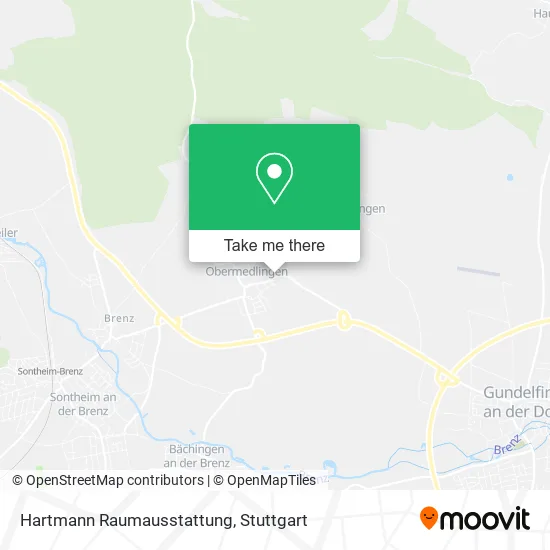 Hartmann Raumausstattung map