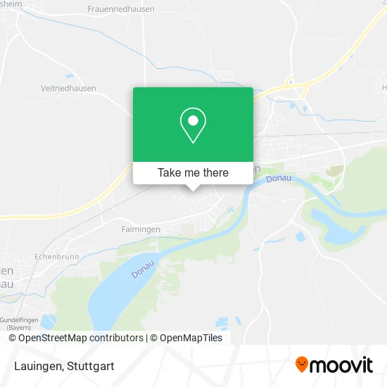Карта Lauingen