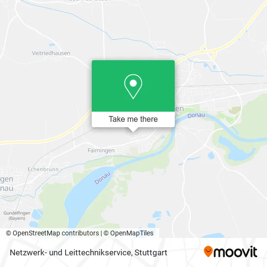 Карта Netzwerk- und Leittechnikservice
