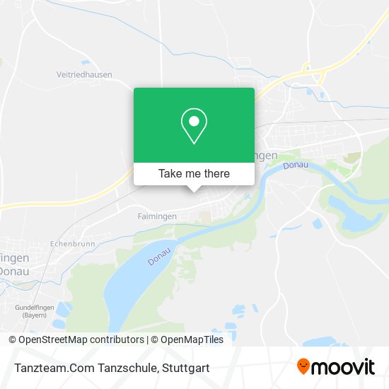 Tanzteam.Com Tanzschule map