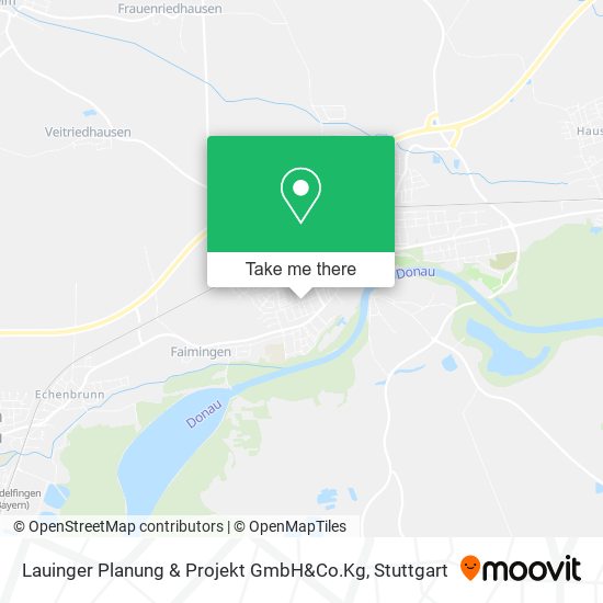 Lauinger Planung & Projekt GmbH&Co.Kg map