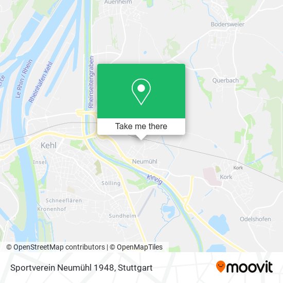 Sportverein Neumühl 1948 map