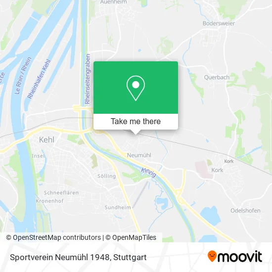Карта Sportverein Neumühl 1948