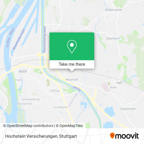 Карта Hochstein Versicherungen