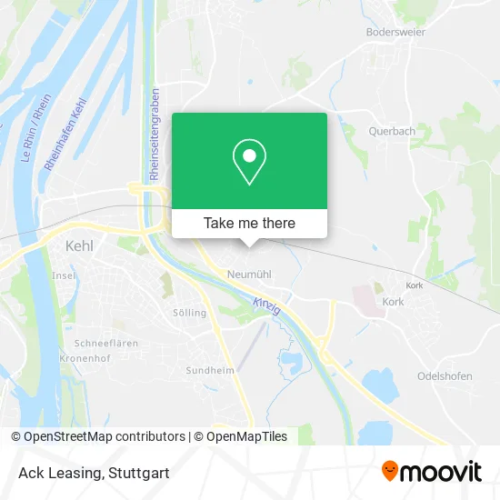 Карта Ack Leasing