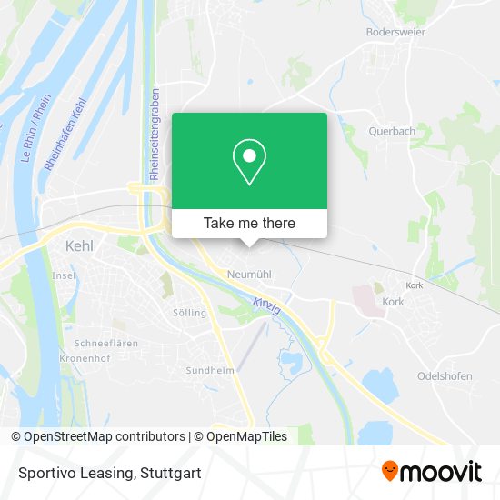 Sportivo Leasing map