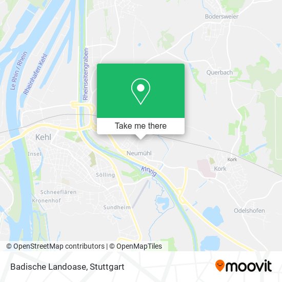 Карта Badische Landoase