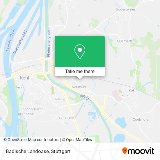Карта Badische Landoase