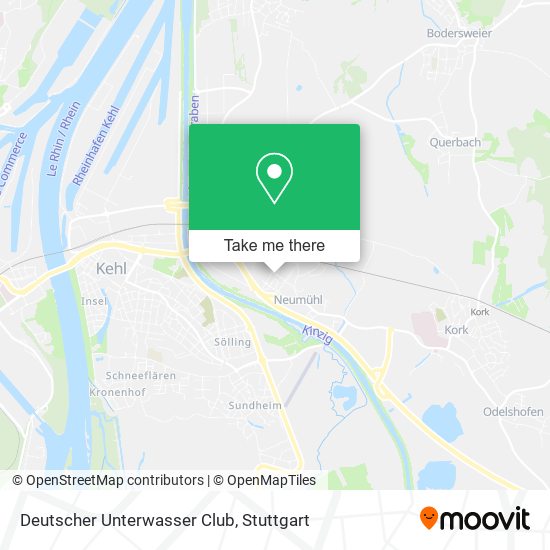 Карта Deutscher Unterwasser Club