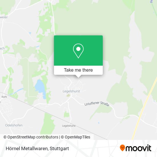 Hörnel Metallwaren map
