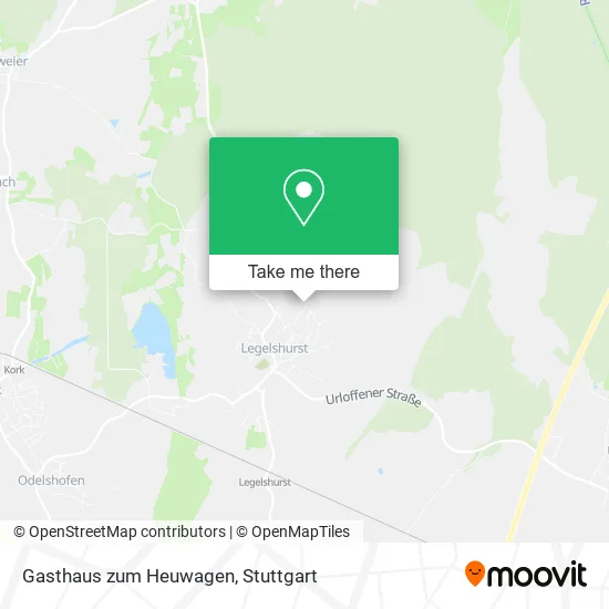 Карта Gasthaus zum Heuwagen