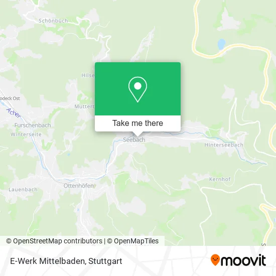 Карта E-Werk Mittelbaden