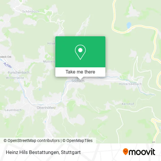Карта Heinz Hils Bestattungen