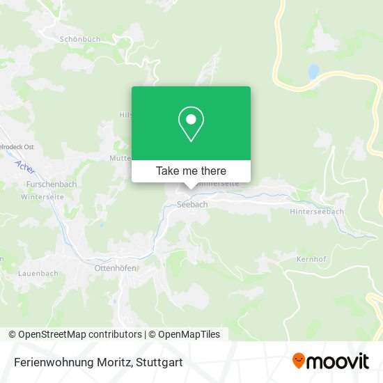 Ferienwohnung Moritz map