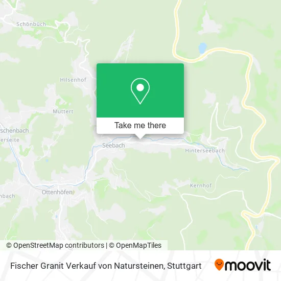 Карта Fischer Granit Verkauf von Natursteinen