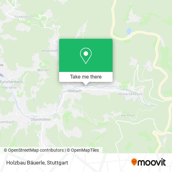 Holzbau Bäuerle map