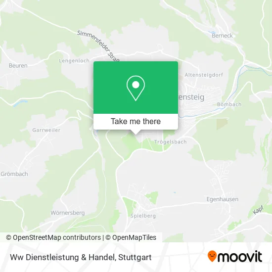 Карта Ww Dienstleistung & Handel