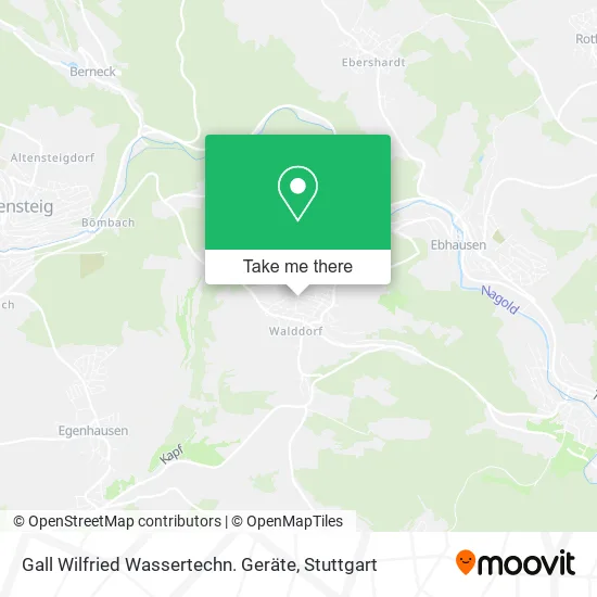 Карта Gall Wilfried Wassertechn. Geräte