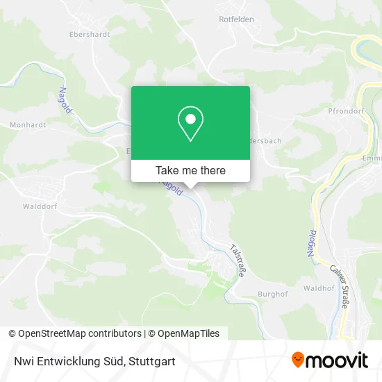 Карта Nwi Entwicklung Süd