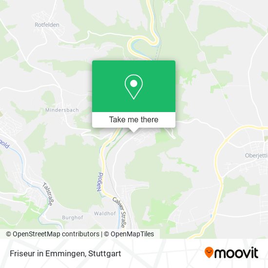 Карта Friseur in Emmingen