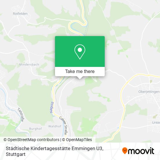 Städtische Kindertagesstätte Emmingen U3 map