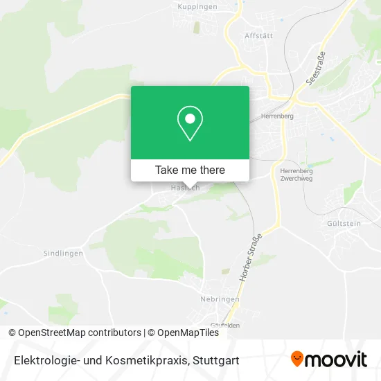 Карта Elektrologie- und Kosmetikpraxis
